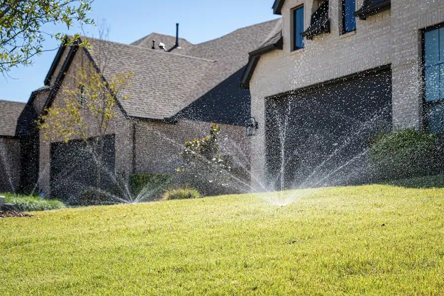 sprinkler installation