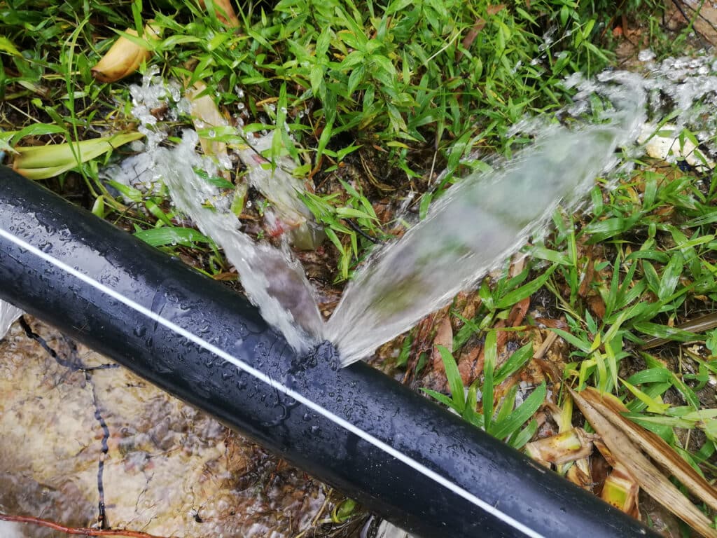 Irrigation Pipe Leak Repair in Plano, TX