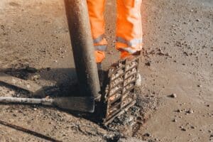 North Texas home in Grayson County with proper yard drainage system